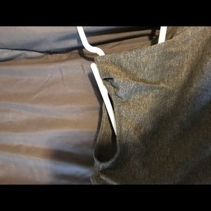 Grey top dress up or dress down